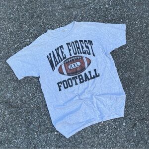 Vintage 90s Wake Forest Single Stitch Demon Deacons Football Shirt Men's XL